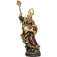Sochy - Svätý Gregor s holubicou - 16357501_