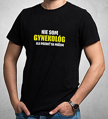 Pánske oblečenie - Gynekológ tričko - 16360281_
