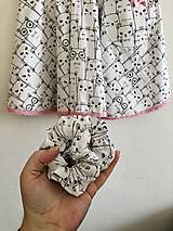 Detské oblečenie - Kruhová suknička s vreckom - 16359388_