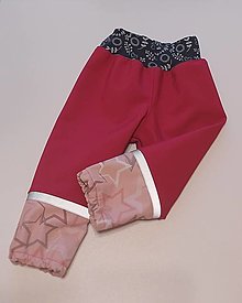 Detské oblečenie - softshellové nohavice 86/92 - 16362165_