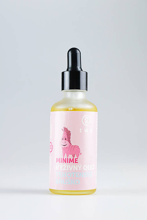 Telová kozmetika - MINIME olej na tehotenské bruško a strie 50ml - 16363250_