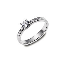 Prstene - Briliantový prsteň XIV GIA - 16362027_
