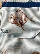 Detské oblečenie - Rebrované trakáče rybky - 16361802_