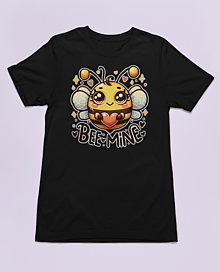 Topy, tričká, tielka - Dámske tričko s potlačou - Bee Mine - 16363782_