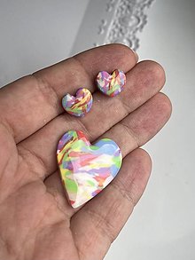Sady šperkov - *colourful hearts* set* - 16368640_