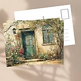 Papiernictvo - Pohľadnica "domov prichádzať" - 16372931_