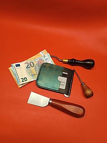 Peňaženky - Dolárovka z talianskej kože - 16372659_
