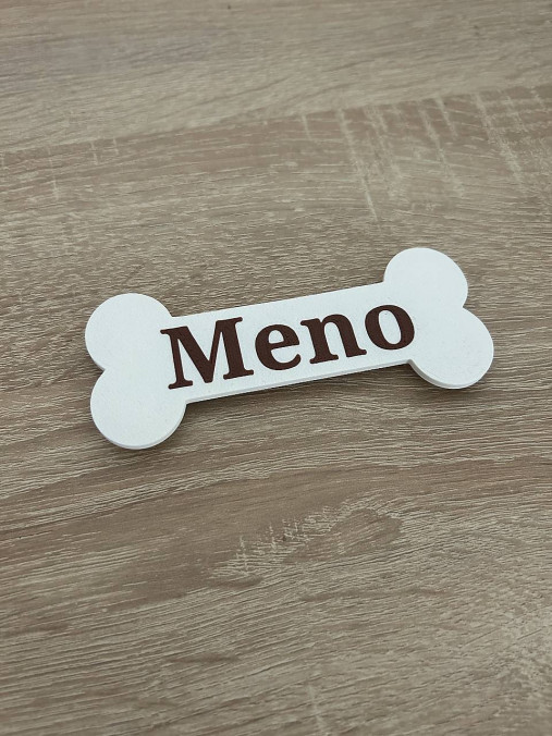 Pre zvieratá - Menovka pre psíka na skladaciu klietku - 16371304_