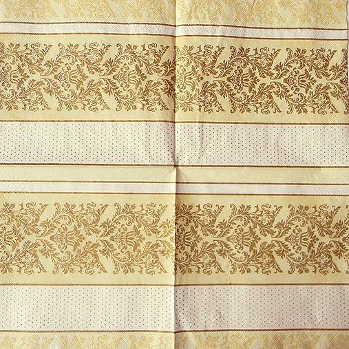 Papier - Zlaté ornamenty - 16370968_
