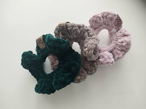 Ozdoby do vlasov - Scrunchie - 16376231_