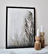 Maľovaný obraz - Na konci zimy