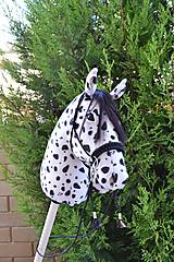 Hračky - Hobby horse Appaloosa Dalmatine čierna parelka - 16373644_
