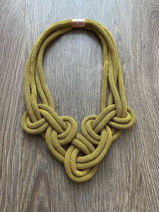 Náhrdelníky - Kolekcia - spicy yellow (Spicy yellow) - 16376823_