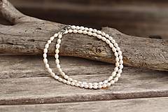 Pánske šperky - Pánsky perlový náhrdelník - 16375366_