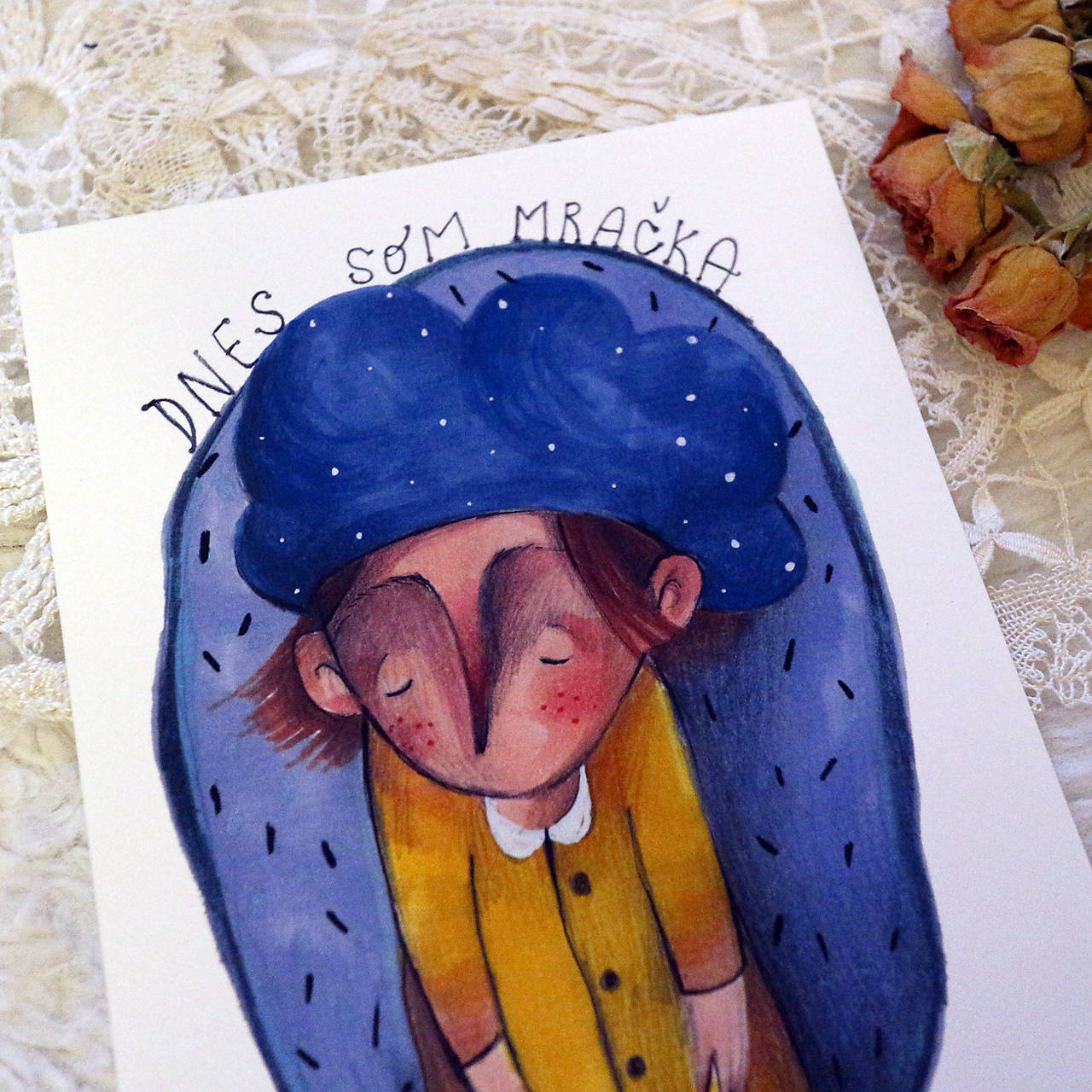 Dnes som Mračka/ print (A4)