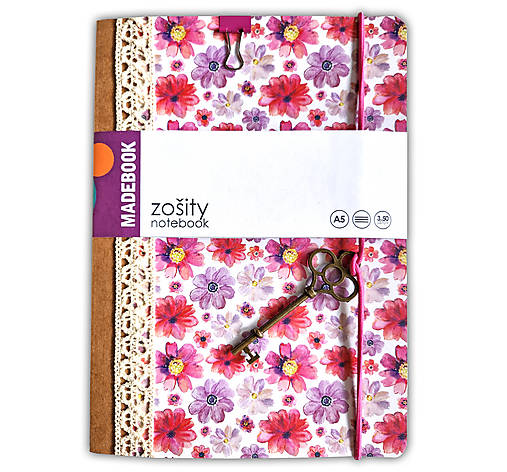 Papiernictvo - MADEBOOK - sada zošitov A5 - 16377991_