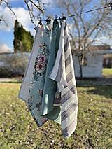 Úžitkový textil - Ľanová utierka - 16378541_