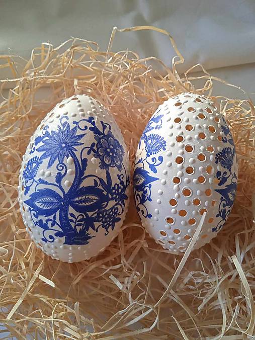 Dekorácie - Husacia  kraslica -cibuliak - 16377238_