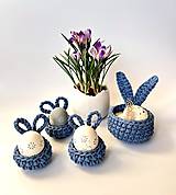 Veľkonočné košíčky na vajíčka . (Modrá (menšie))