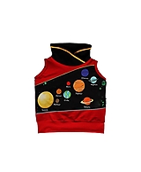 Detské oblečenie - Originálna vesta - planéty - 16381342_