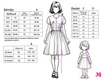Oblečenie na dojčenie - Ačkové oversize šaty MAMA a DCÉRA – petrolejové - 16380359_
