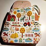 Detské tašky - detský ruksak/ farma (Farma) - 16382638_