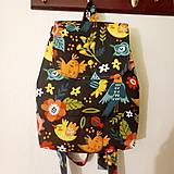 Detské tašky - detský ruksak / vtáci - 16383214_