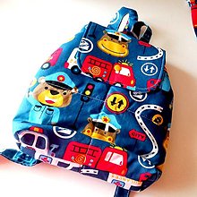 Detské tašky - detský ruksak/ farma (Maco policajt) - 16382641_