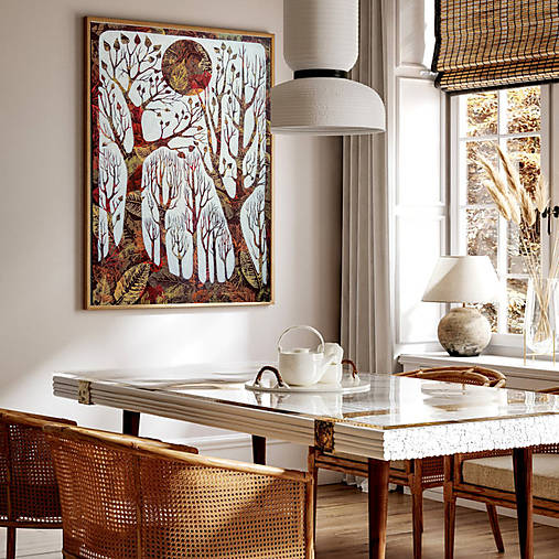 Obrazy - Jesenná poézia (70x50) - 16383245_