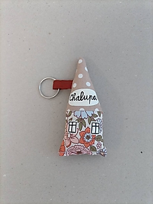 Kľúčenky - Kľúčenka domček - Chalupa - 16384730_