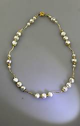 Náhrdelníky - perly náhrdelník luxusný - 16386521_