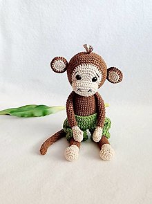 Hračky - Opica v kraťasoch - 16385618_
