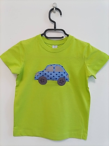 Topy, tričká, tielka - Pískacie a reflexné tričko - Dievčatko - 16386897_