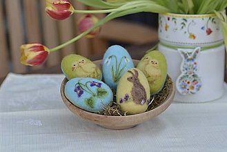 Dekorácie - Kurz plstenia: Veľkonočné vajíčka, v Bratislave - 16387090_