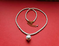 Náhrdelníky - Náhrdelník - minimalistické perličky, Gold Filled - 16389254_