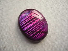 Minerály - Kabošon - labradorit fialový 29 mm, č.50f - 16389091_