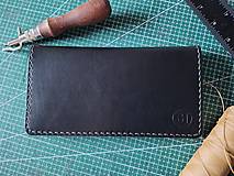 Peňaženky - Dámska kožená peňaženka - 16391334_