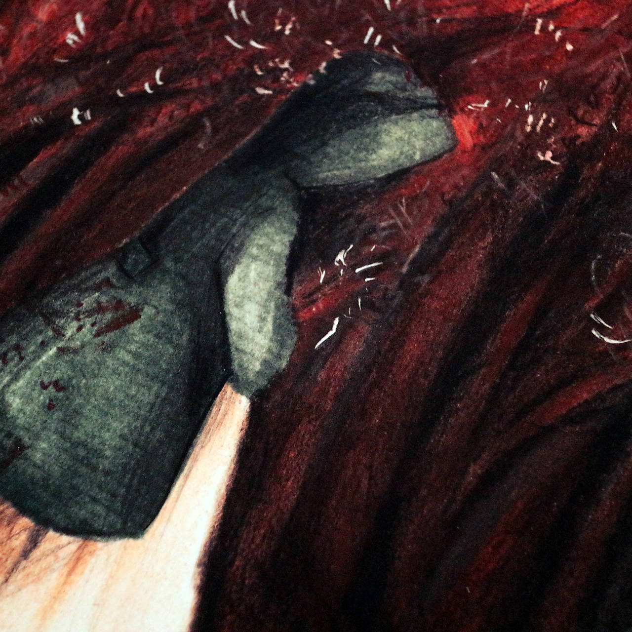 Dievča z červeného lesa/ print