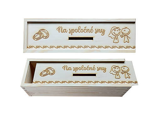 Svadobná pokladnička na spoločné sny