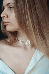 Náhrdelníky - Strieborný náhrdelník lamellae - 16395823_