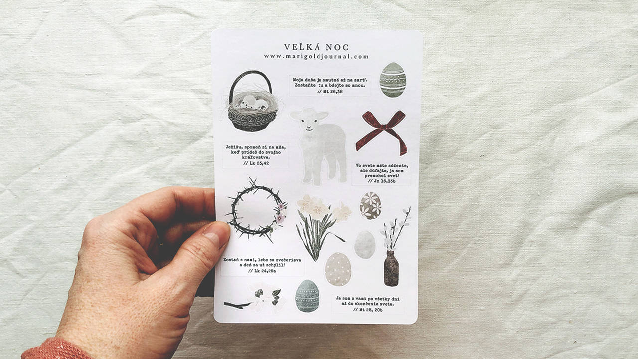 nálepky // veľká noc