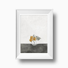 Grafika - Artprint // marigolds - 16393907_