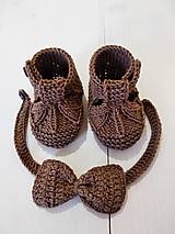Detské topánky - Pletené sandálky - 16394255_