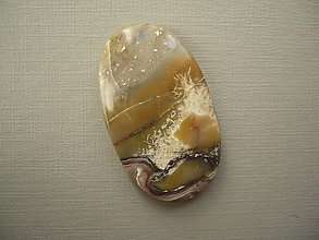 Minerály - Kabošon - jaspis obrázkový 39 mm, č.2f - 16395618_