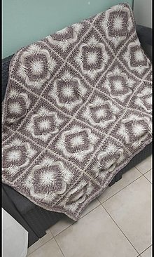 Úžitkový textil - Háčkovaná deka - 16396189_