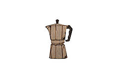 Brošne - Drevená brošňa Coffee Pot Brooch - 16397929_