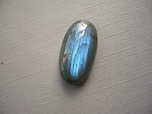 Minerály - Kabošon - labradorit AA modrý 22 mm, č.58f - 16398612_