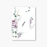 Papiernictvo - Kvetinové svadobné číslovanie stolov Kamila - 16397405_