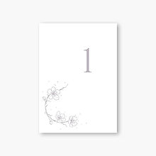 Papiernictvo - Kvetinové svadobné číslovanie stolov Johana - 16397430_