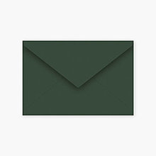 Papiernictvo - Svadobná obálka C6 zelená - 16397885_